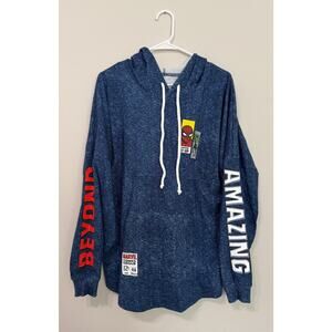 Marvel Spirit Jersey Spider-Man "Beyond Amazing" Hoodie Large NWT